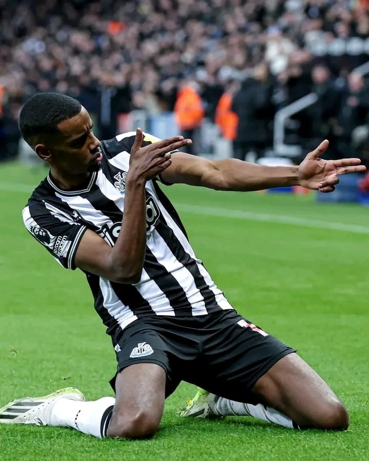 Alexander Isak away from Newcastle